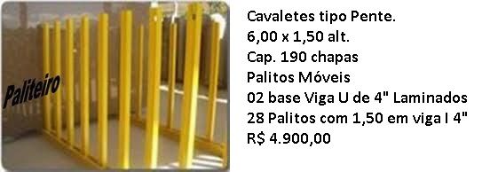 Paliteiro (Binário) COD:020